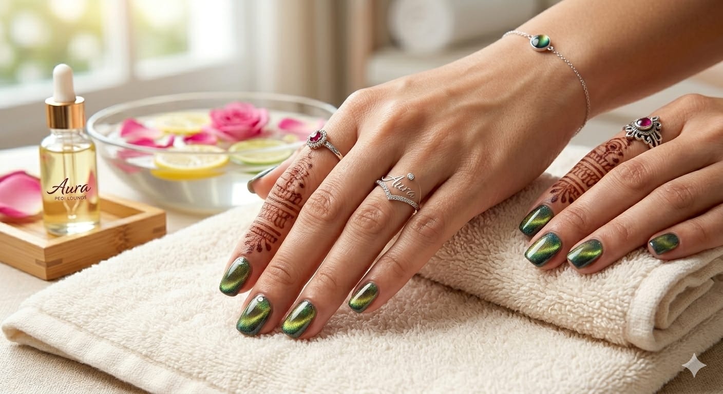 Nail art and manicure